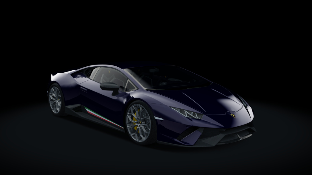 Lamborghini Huracan UGR1800, skin blue_angels