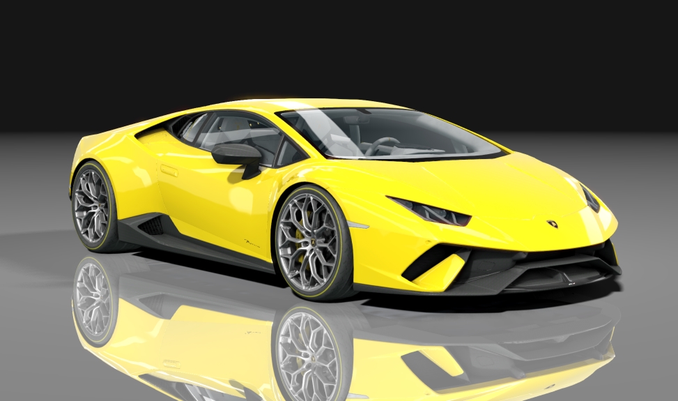 Lamborghini Huracan UGR1800, skin giallo_inti