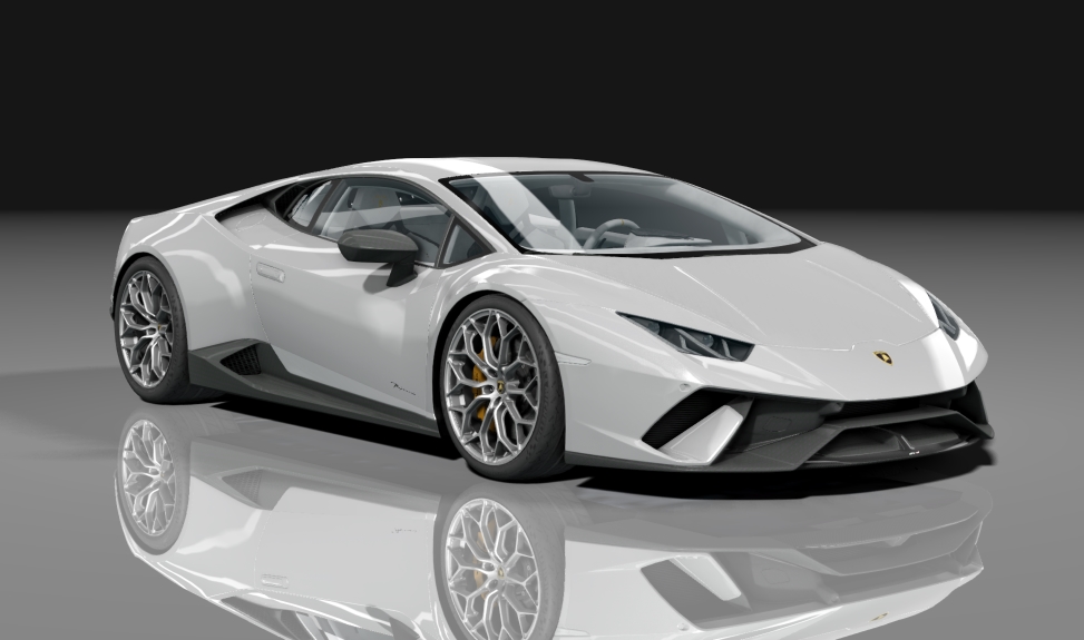 Lamborghini Huracan UGR1800, skin grigio_thalasso