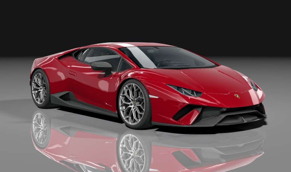Lamborghini Huracan UGR1800, skin rosso