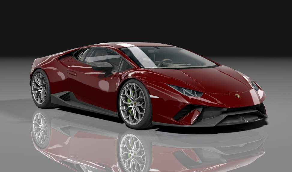 Lamborghini Huracan UGR1800, skin rosso_efesto