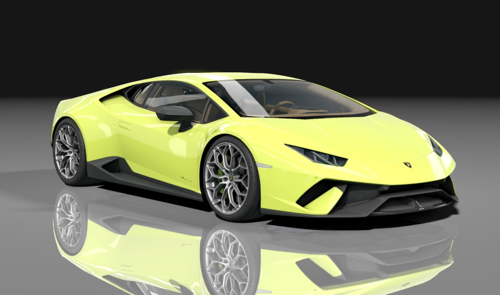 Lamborghini Huracan UGR1800, skin verde_scandal