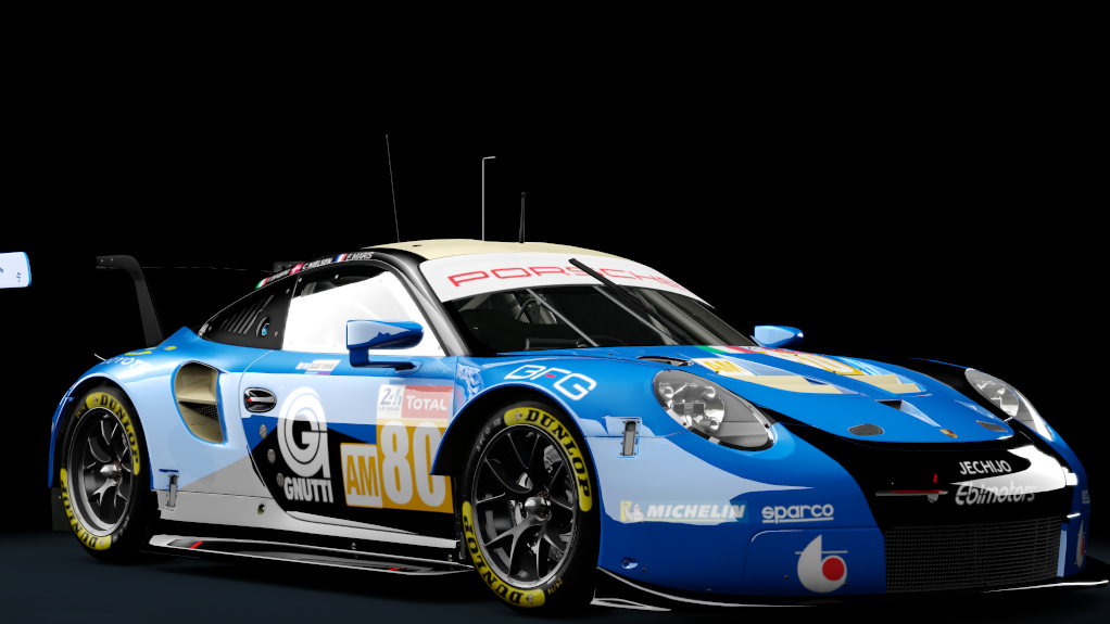 Porsche 911 RSR 2017, skin LM18_Ebimotors_80