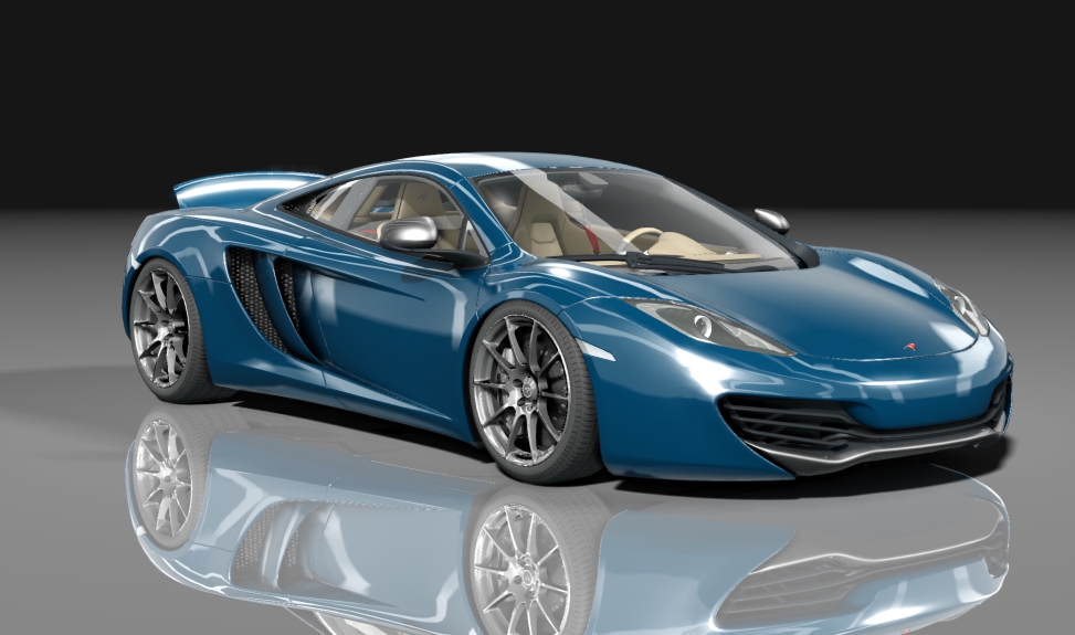 McLaren MP4-12C HC Hyper1000, skin blue