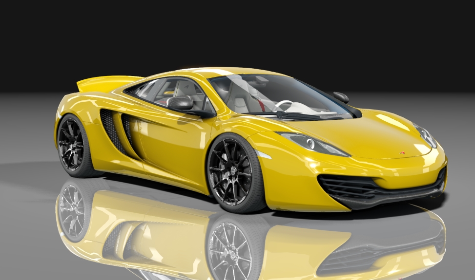 McLaren MP4-12C HC Hyper1000, skin yellow