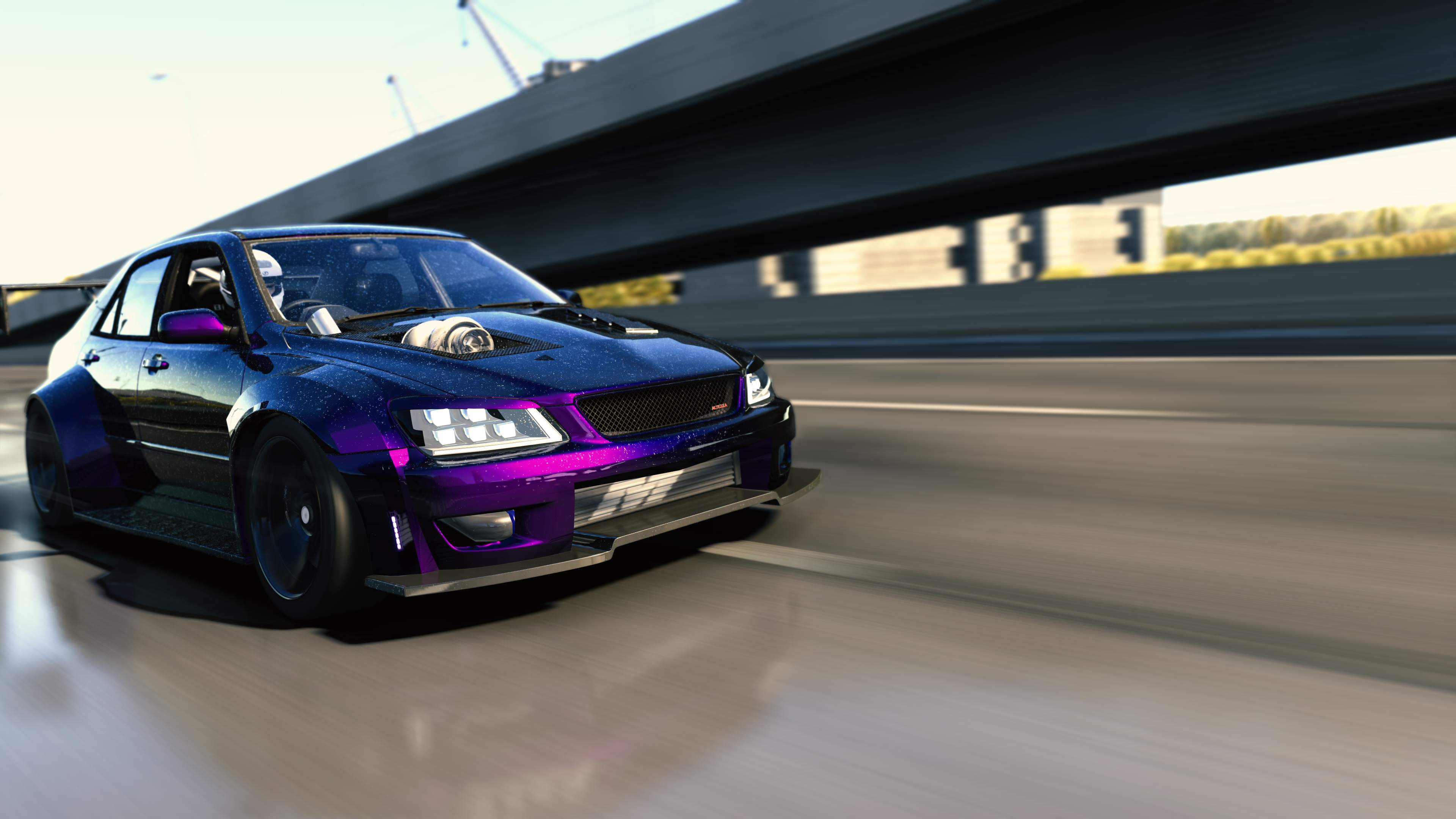 M-Motors Toyota Altezza 2JZ, skin Lantana_Purple