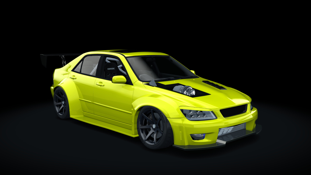 M-Motors Toyota Altezza 2JZ, skin Solar Yellow