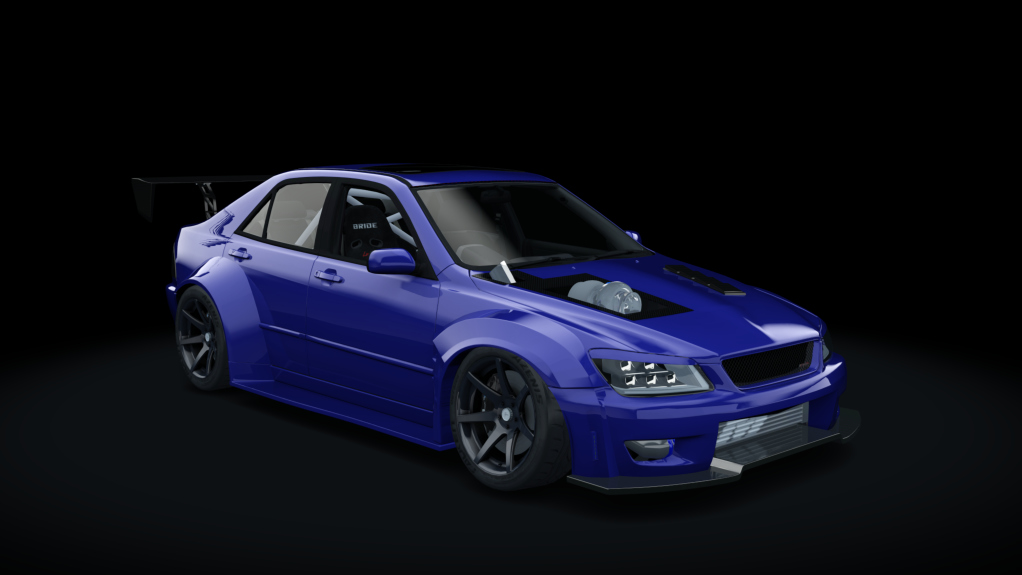 M-Motors Toyota Altezza 2JZ, skin Spectra Blue Pearl