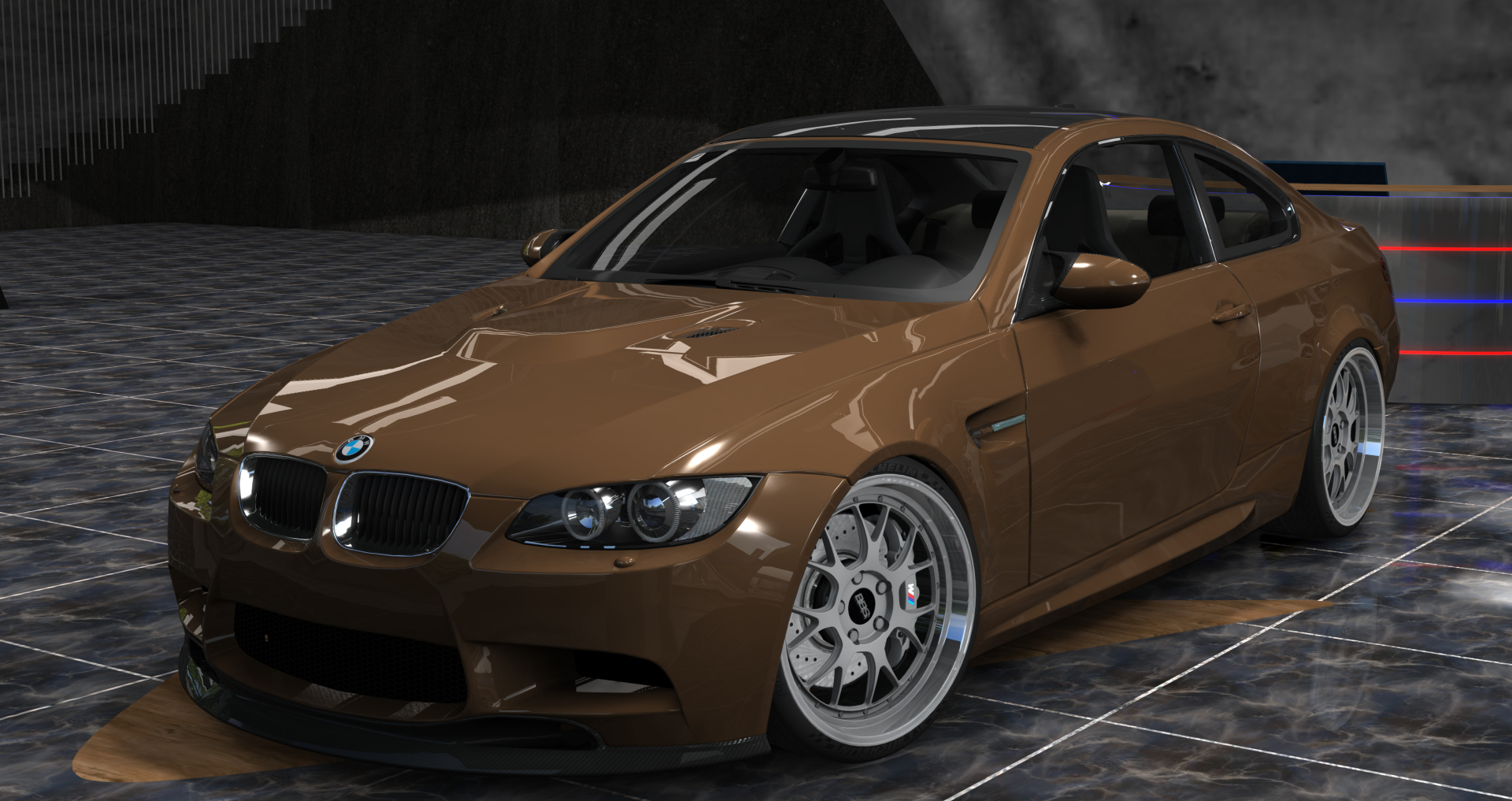 BMW M3 E92 DCT - Procharger, skin Marrakesh_Brown