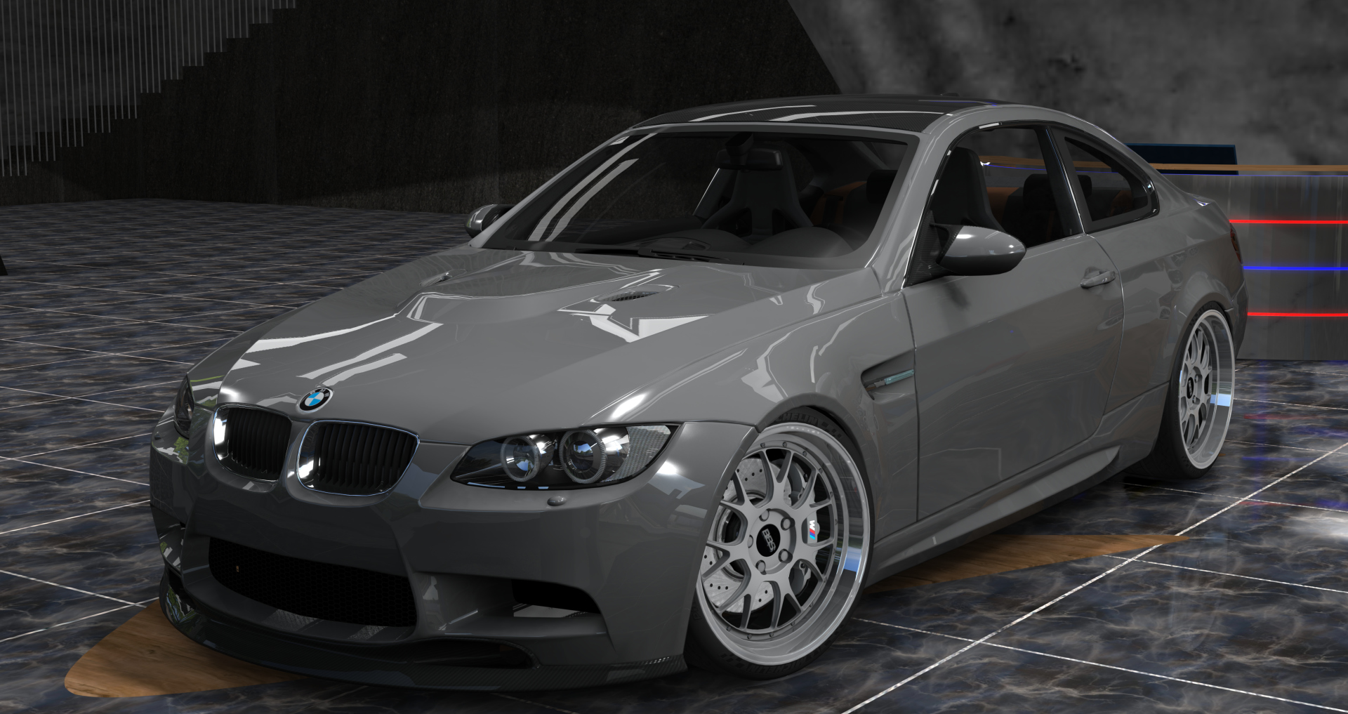 BMW M3 E92 DCT - Procharger, skin Moonstone