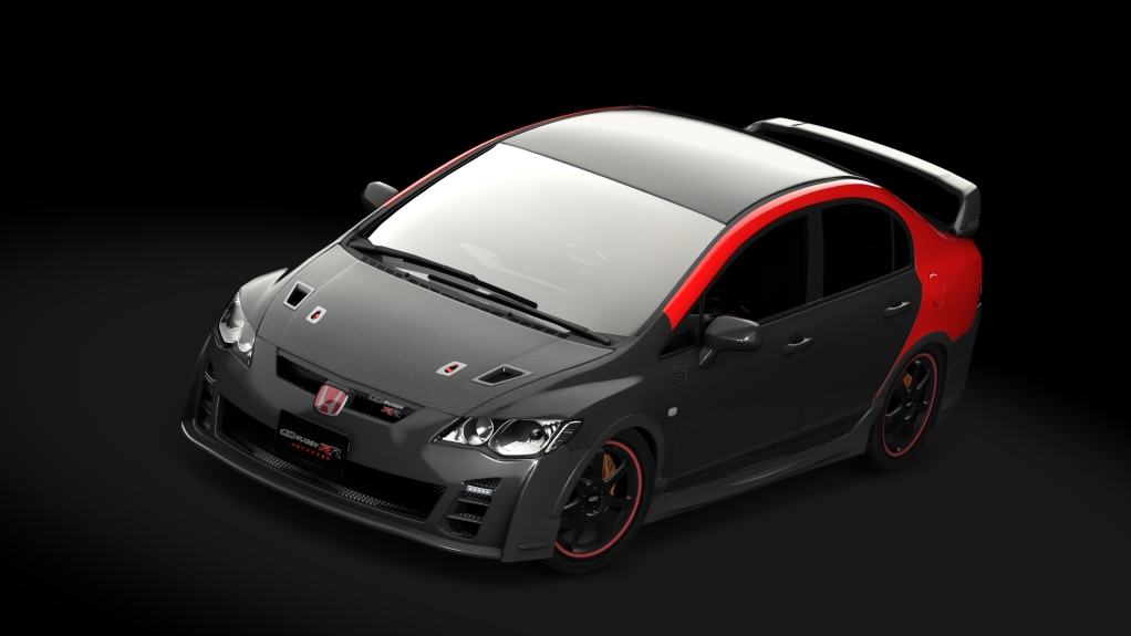 MRN Honda Civic FD2 Mugen RR ADV Spec, skin 01_red