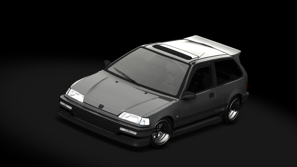 MSR Honda Civic EF9, skin Gray