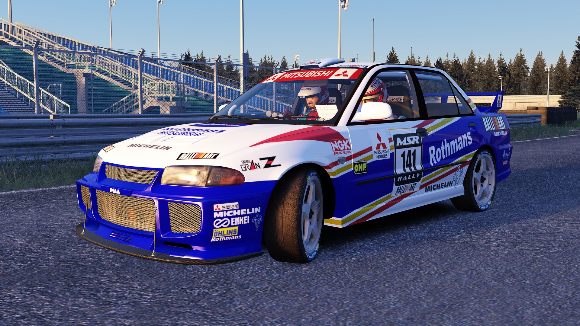 GrN Lancer EVO III, skin 141 Rothmans