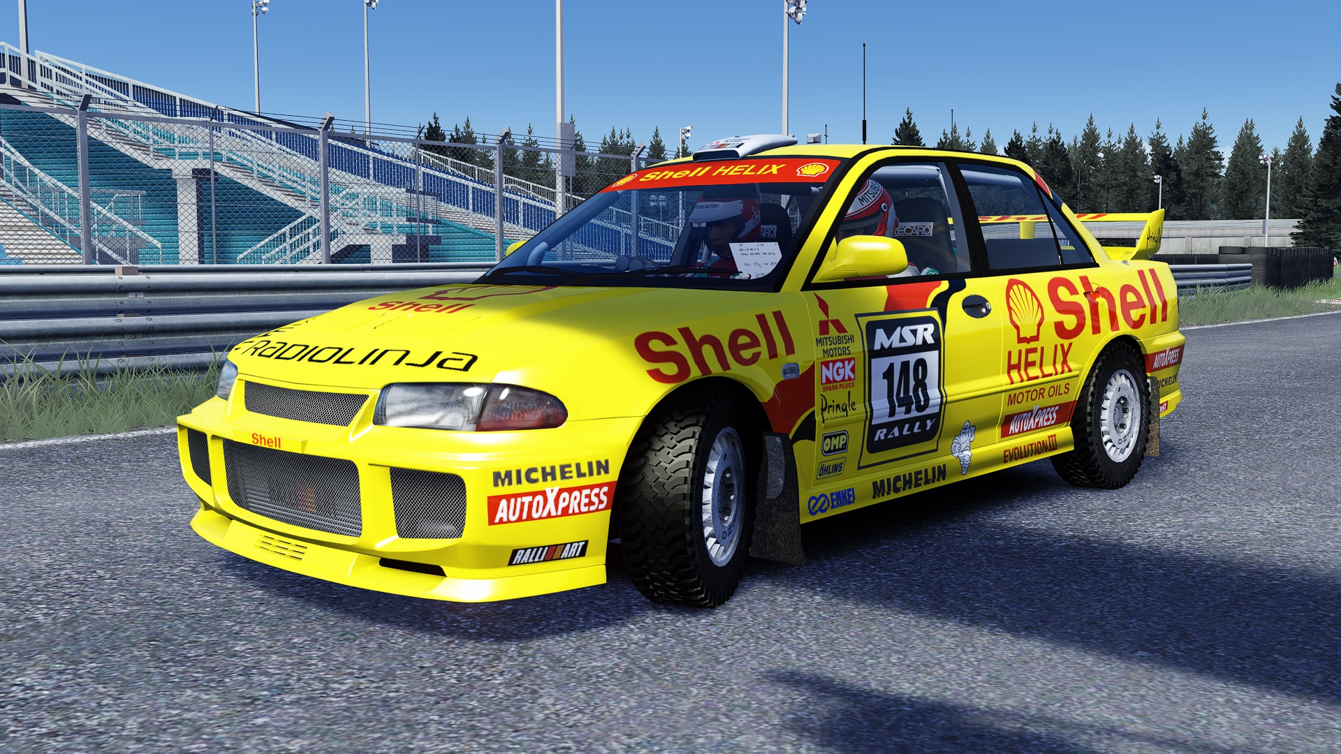 GrN Lancer EVO III, skin 148 Shell Gravel