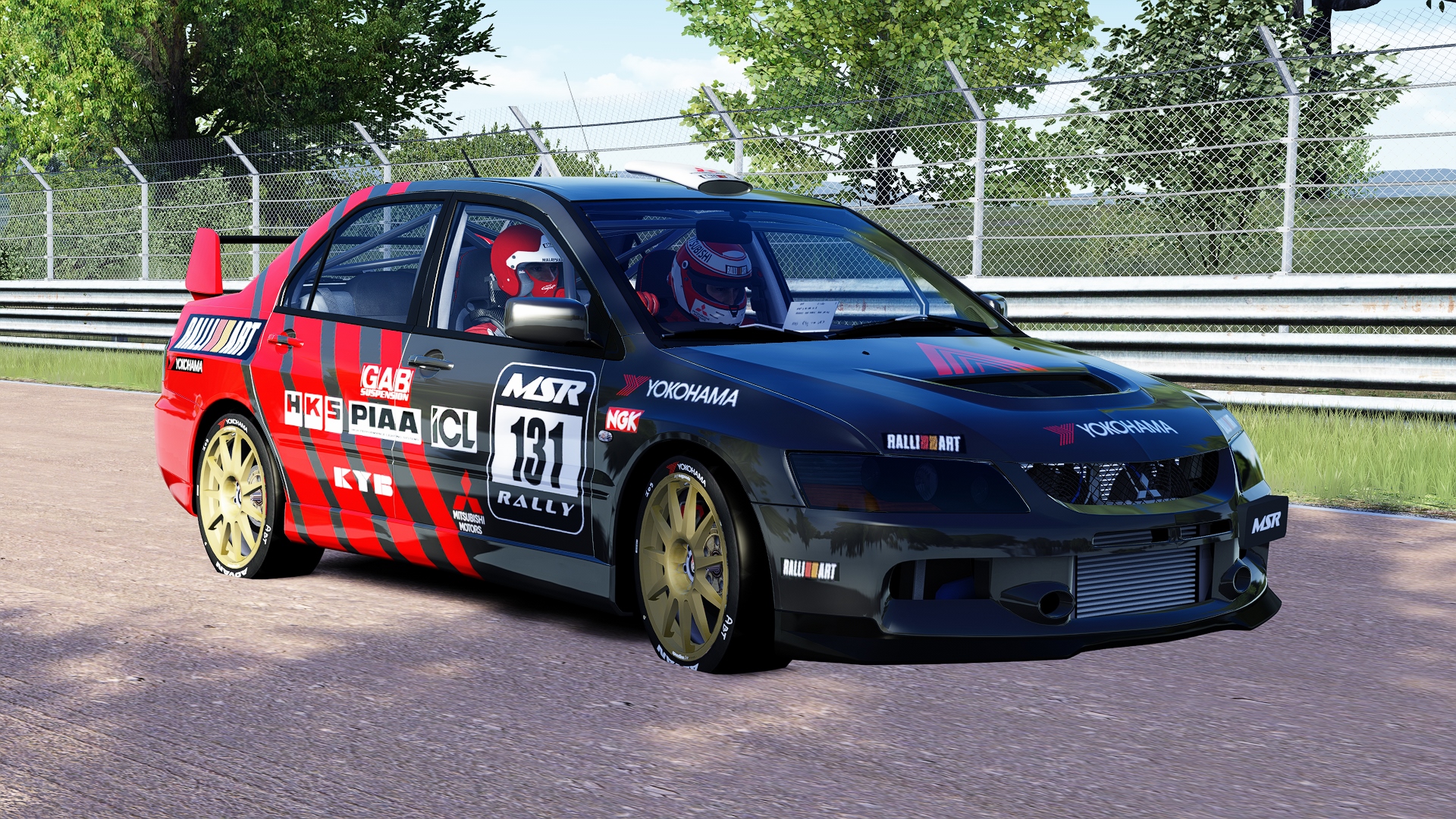 GrN Lancer EVO IX, skin 131 Advan