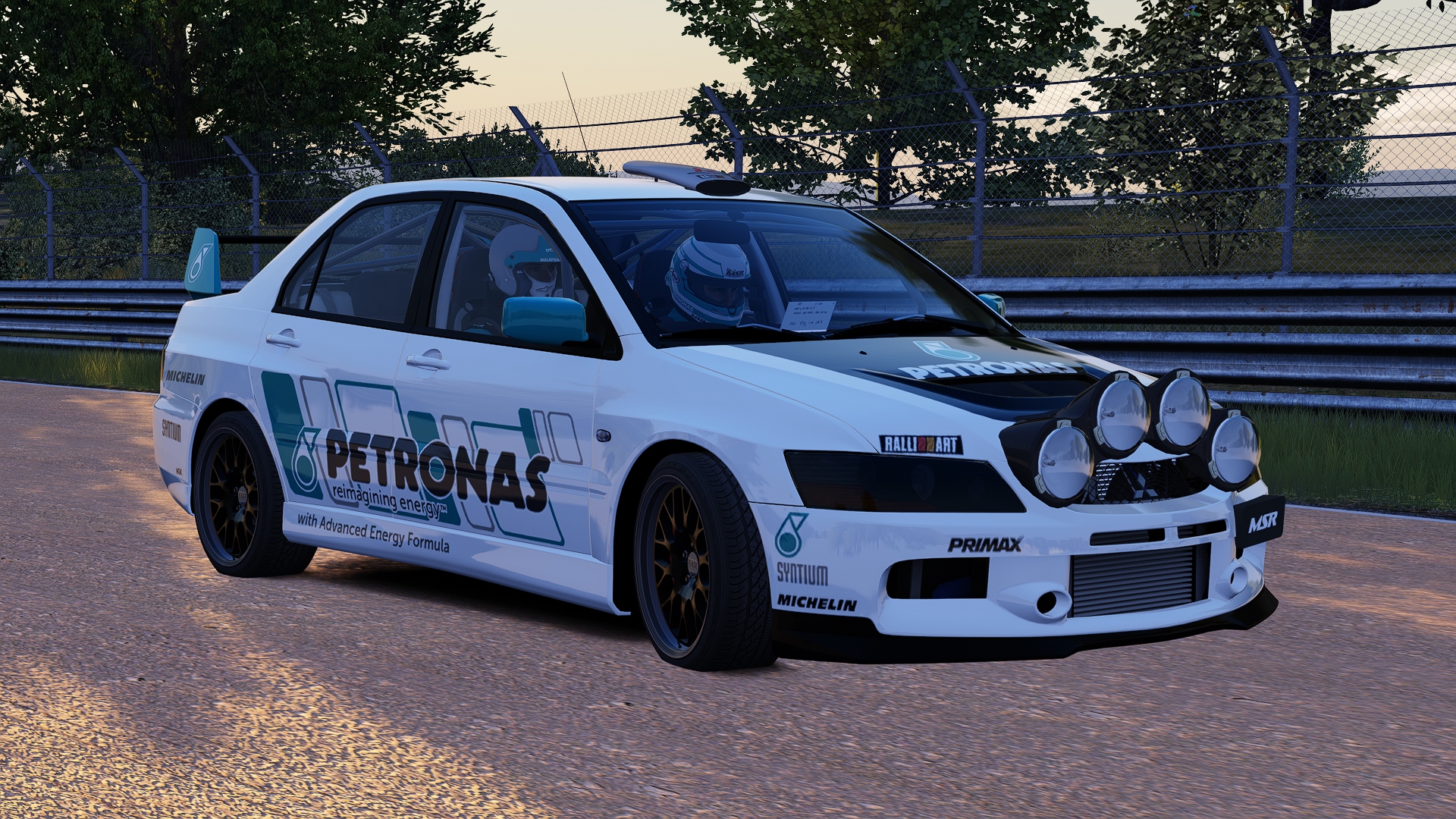 GrN Lancer EVO IX, skin Petronas