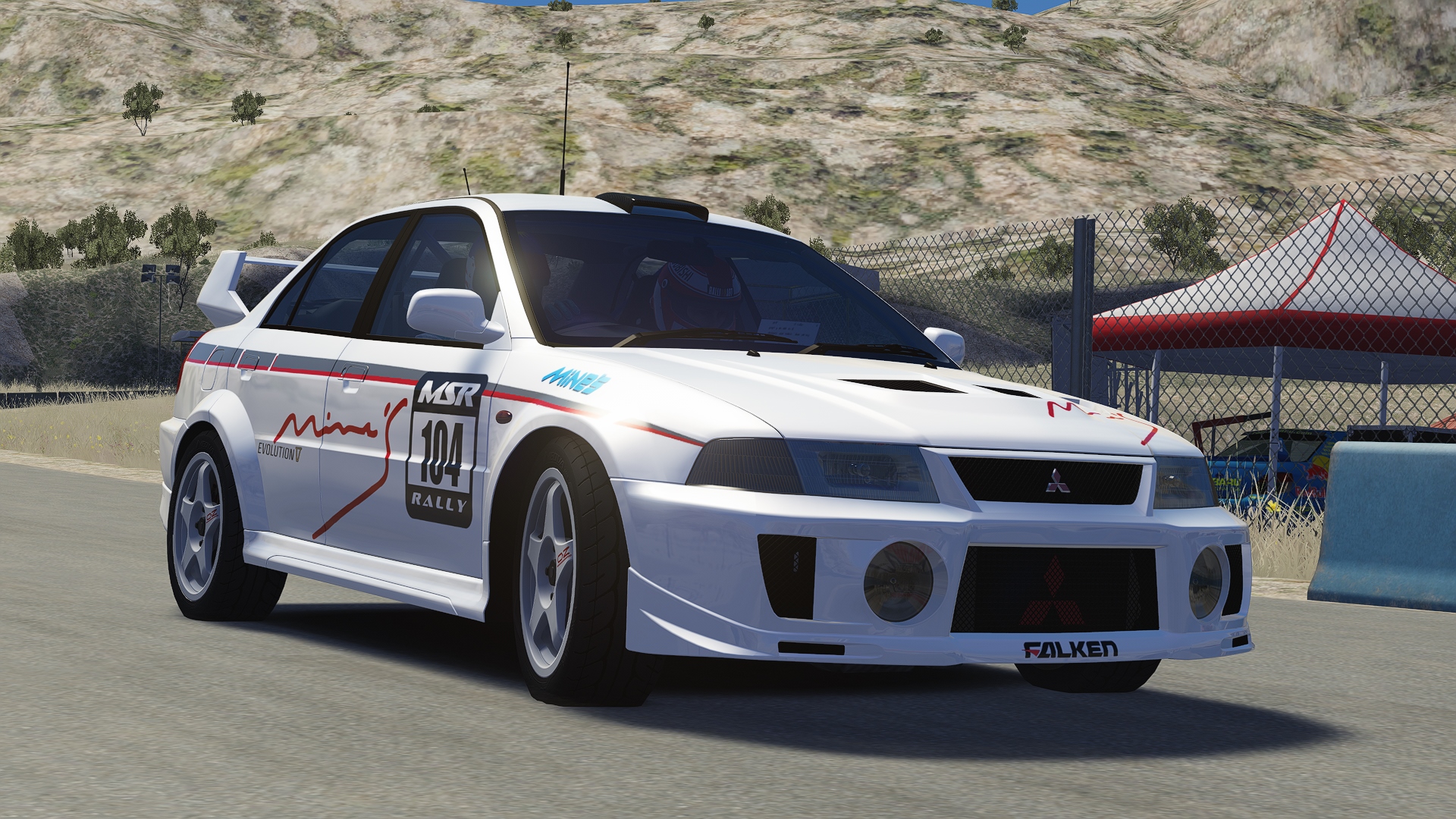 GrN Lancer EVO V, skin 104 Mines