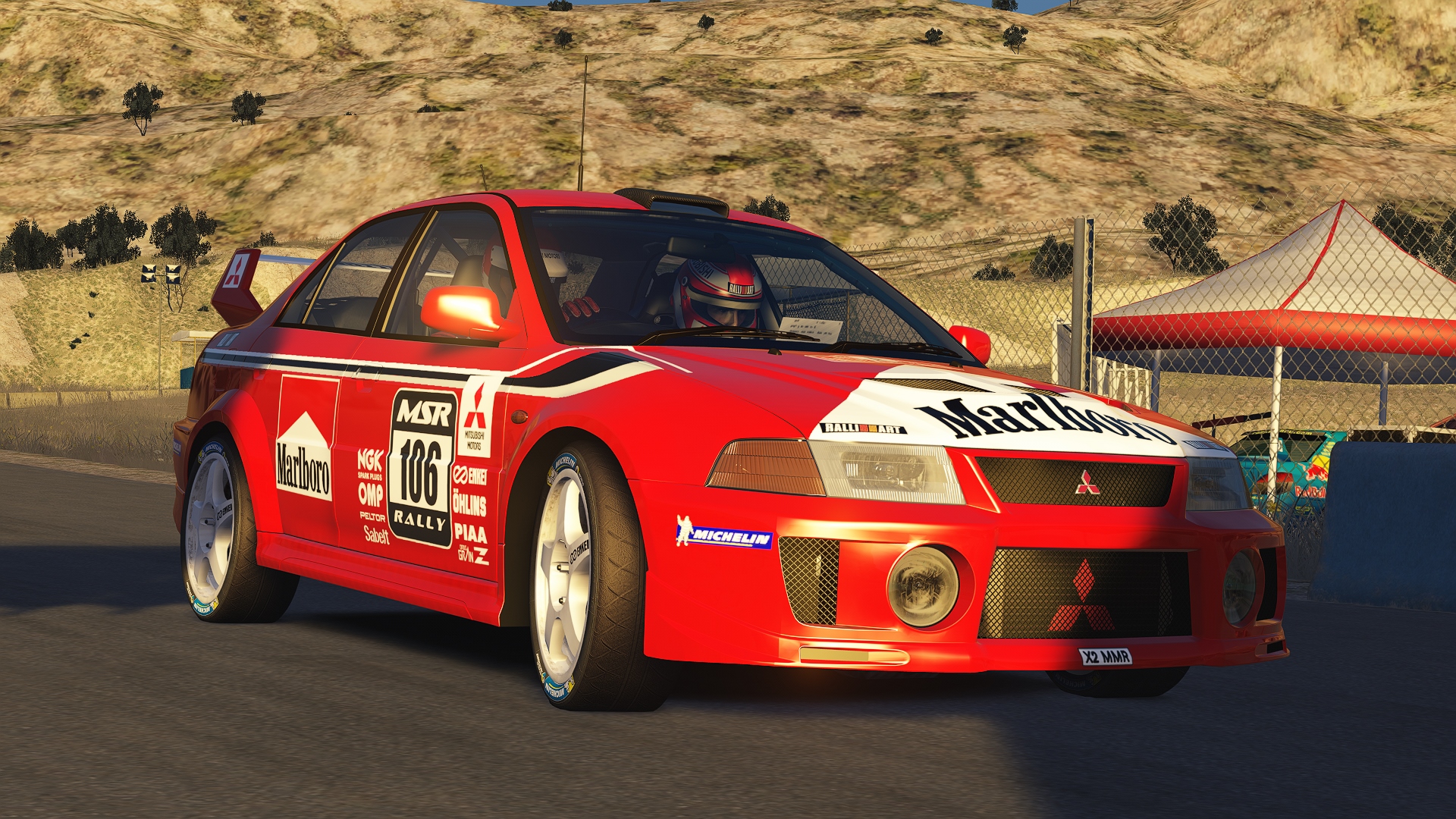 GrN Lancer EVO V, skin 106 Marlboro