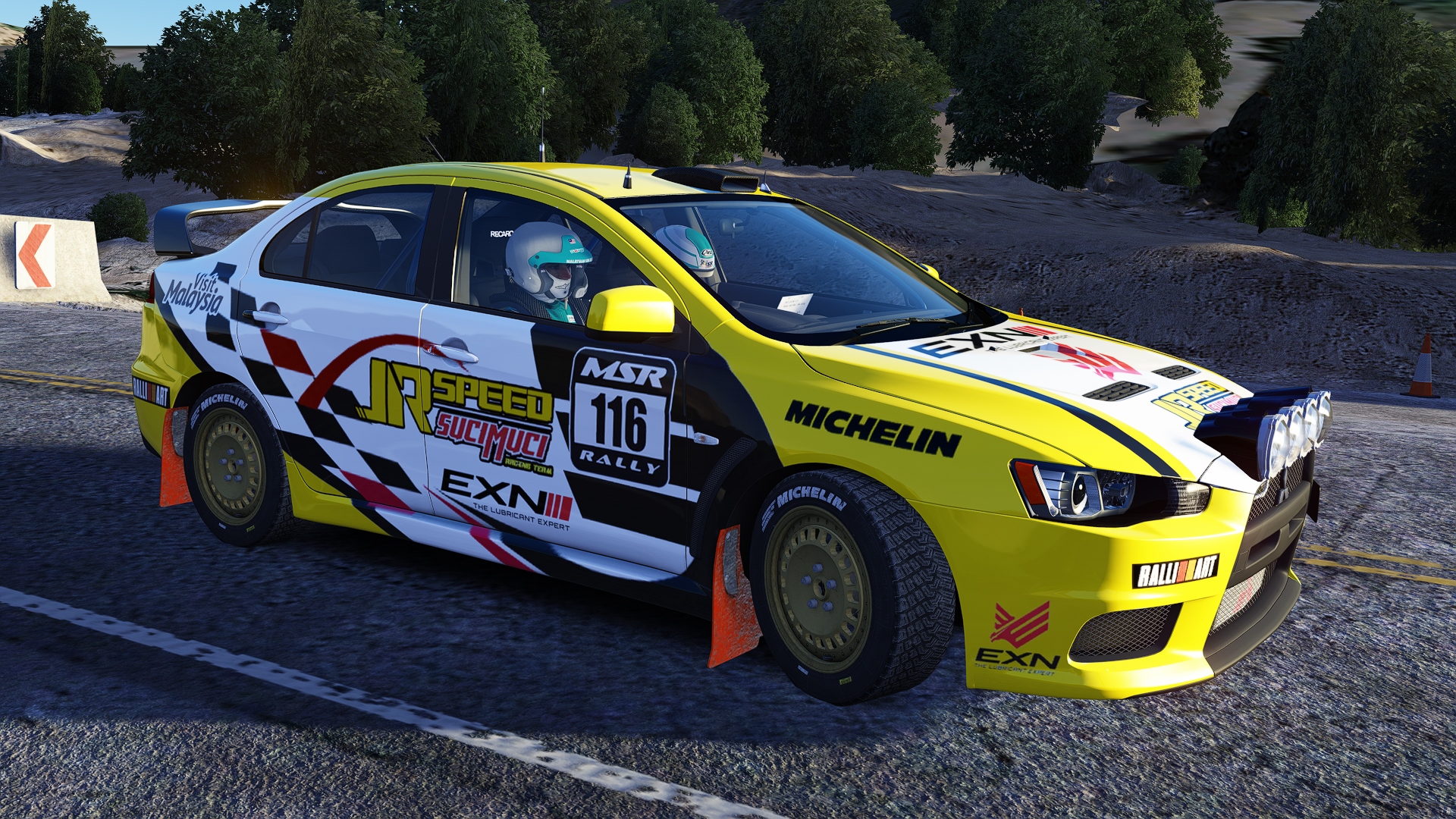 GrN Lancer EVO X, skin 116 EXNII Gravel