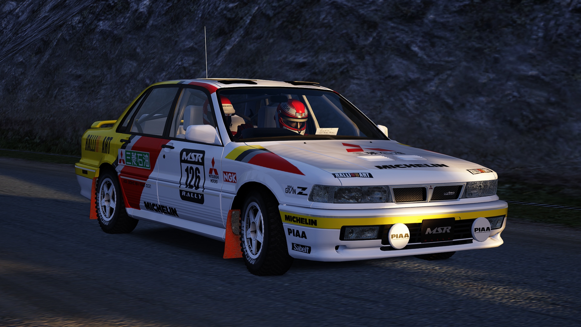 GrN Galant VR-4, skin 126 ralliart