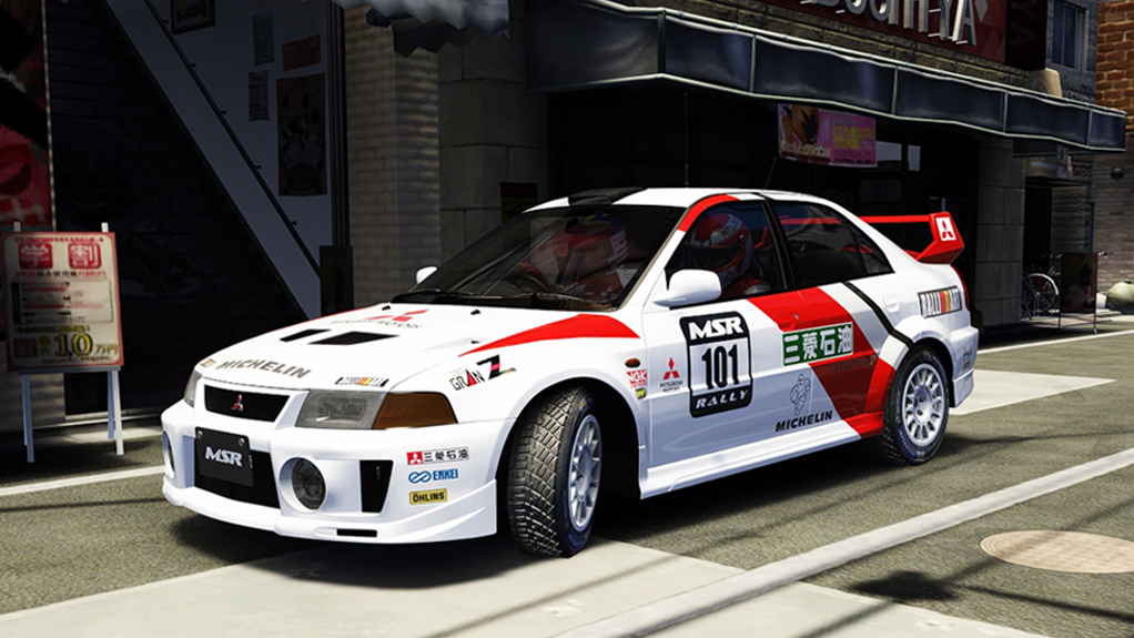 GrA Mitsubishi EVO V, skin 101 Gravel