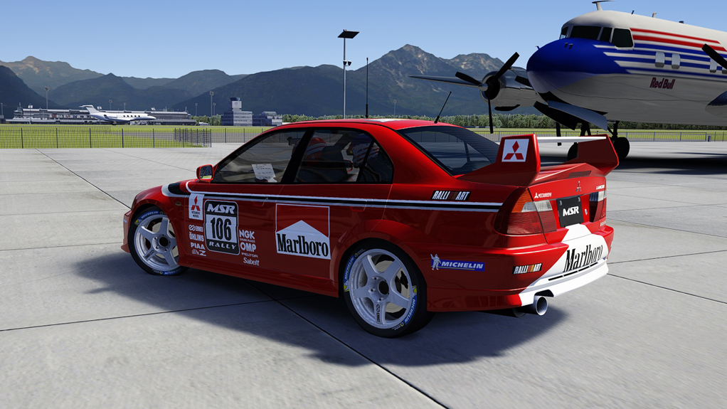 GrA Mitsubishi EVO V, skin 106 Marlboro