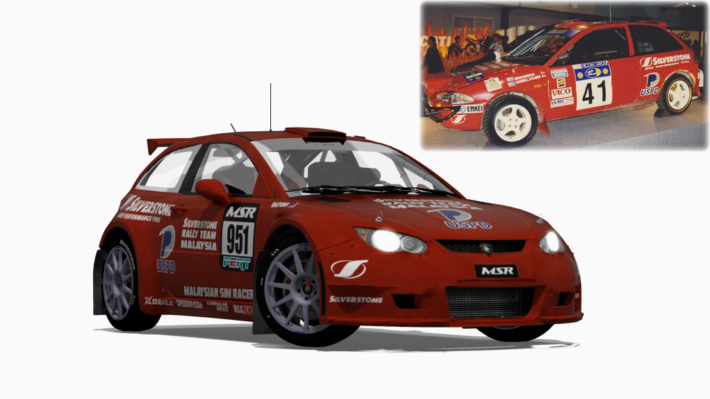 S2000 R3 Satria Neo, skin 951 Silverstone Gravel