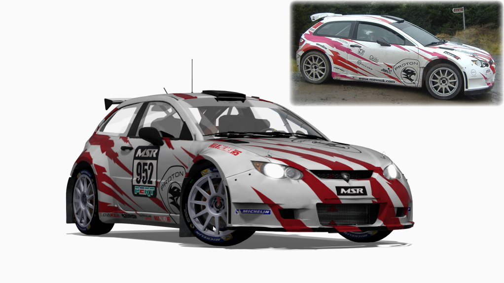 S2000 R3 Satria Neo, skin 952 PERT