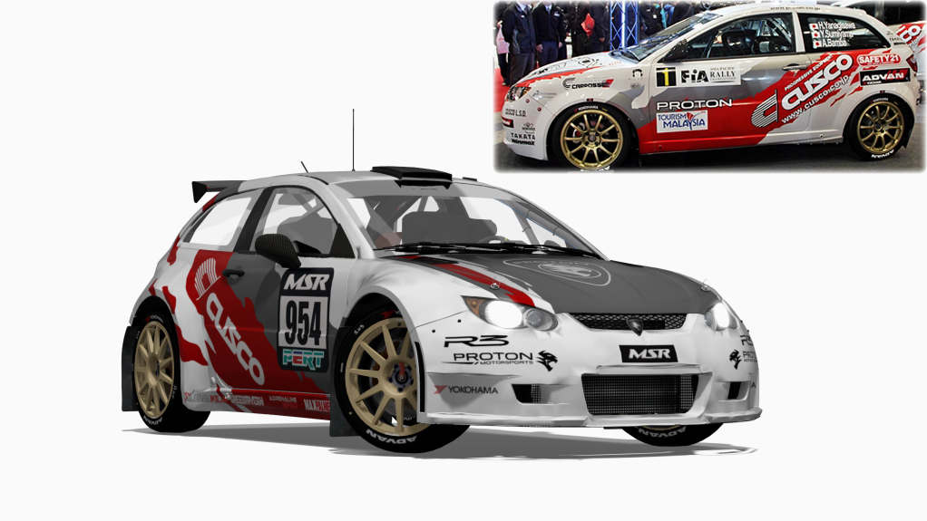 S2000 R3 Satria Neo, skin 954 Cusco