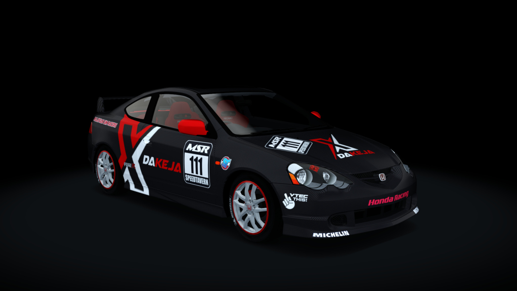 Honda Integra DC5, skin Xdakeja