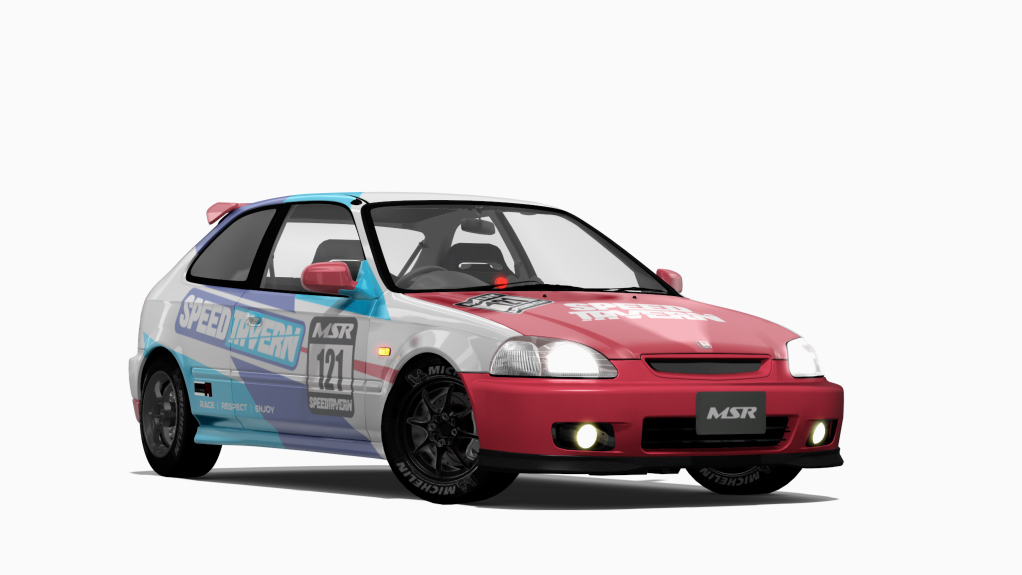 Honda Civic EK9 B16B Turbo, skin 121