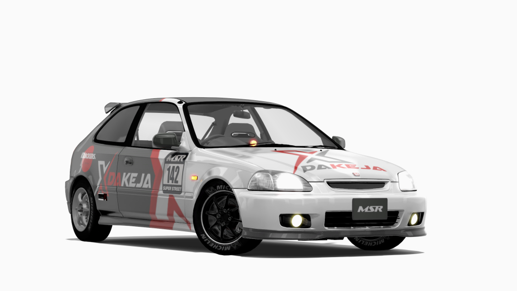 Honda Civic EK9 B16B Turbo, skin 142