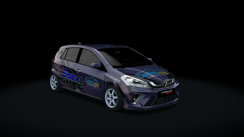 Adrenaline Impact Myvi G3 1600s, skin G3B purple