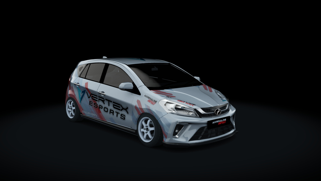 Adrenaline Impact Myvi G3 1600s, skin Ivory white