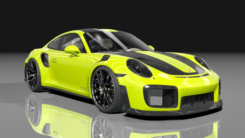 Porsche 911 GT2 RS Stage 2, skin 11_Acid_Green
