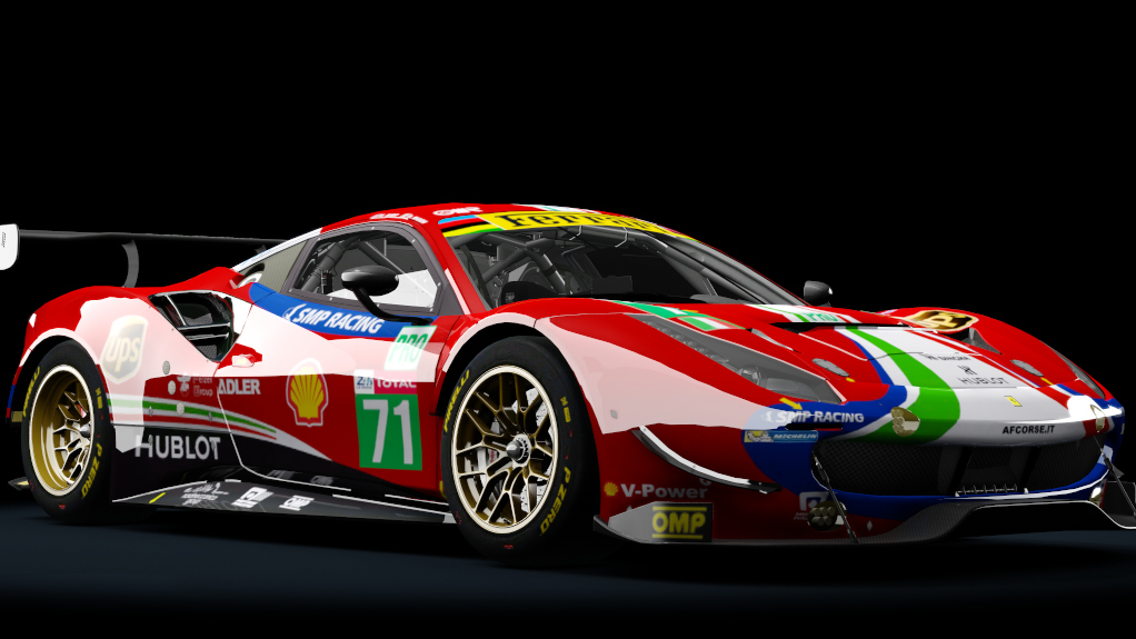 Ferrari 488 GTE, skin 71_AF_LM