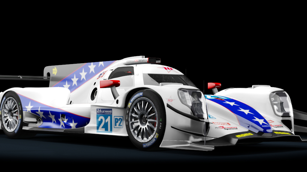 Oreca 07 Gibson, skin 21_DragonSpeed_LM17