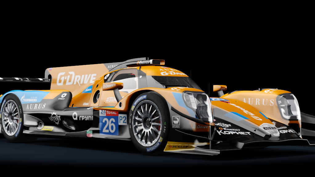 Oreca 07 Gibson, skin 26_G-Drive Aurus_01_2019