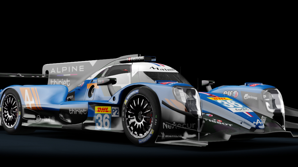 Oreca 07 Gibson, skin WEC2019_36_ALPINE_LM