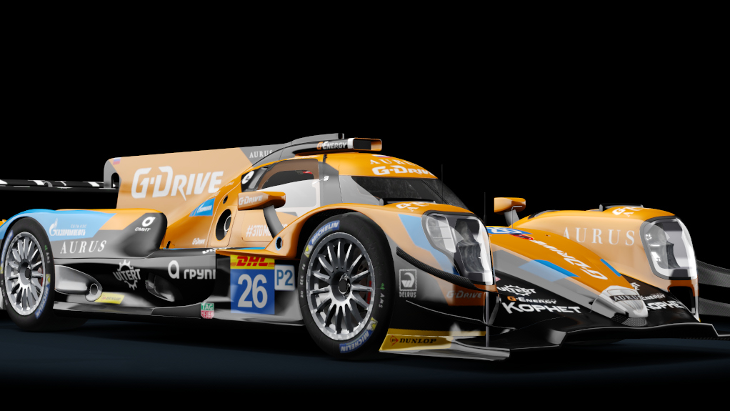 Oreca 07 Gibson, skin WEC26_G-Drive Aurus_01_2019