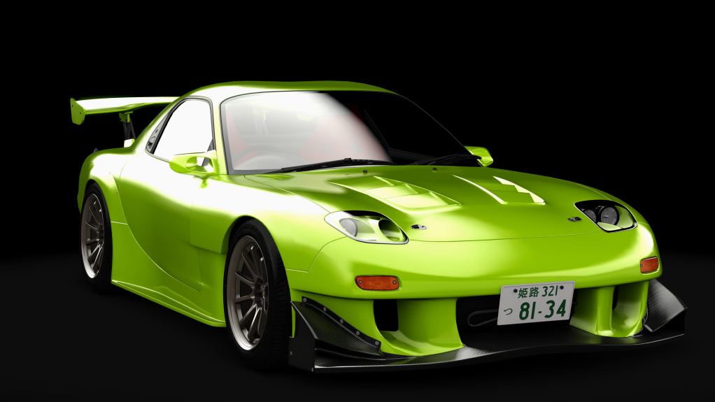 Mazda RX-7 Re amemiya Easy FINAL Spec., skin 02_Spring_Bud_Green