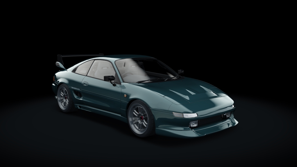 Toyota MR2 Shutoko-Spec, skin 01_dark_green_pearl_met