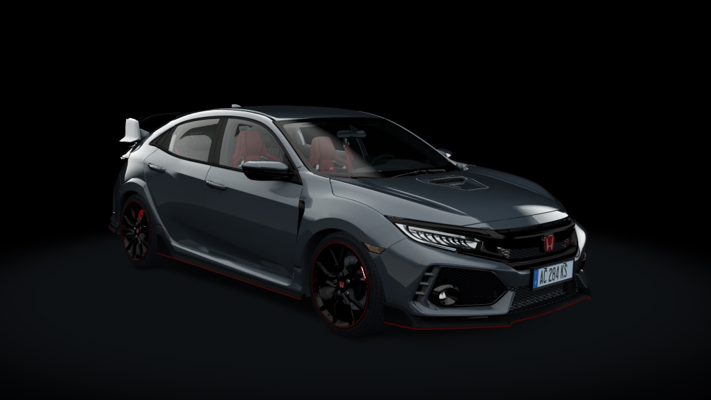 Honda Civic Type-R (FK8), skin Polished Metal Metallic