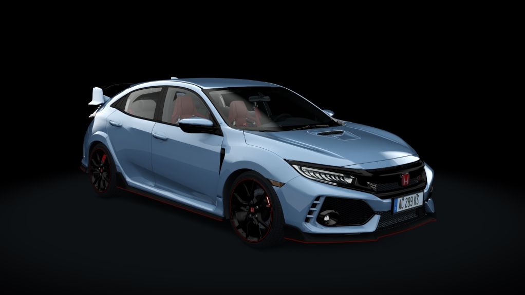 Honda Civic Type-R (FK8), skin Sonic Grey Pearl