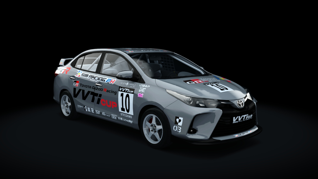 Toyota Vios - SRPH VVT-i Cup 2022, skin #10 Abe
