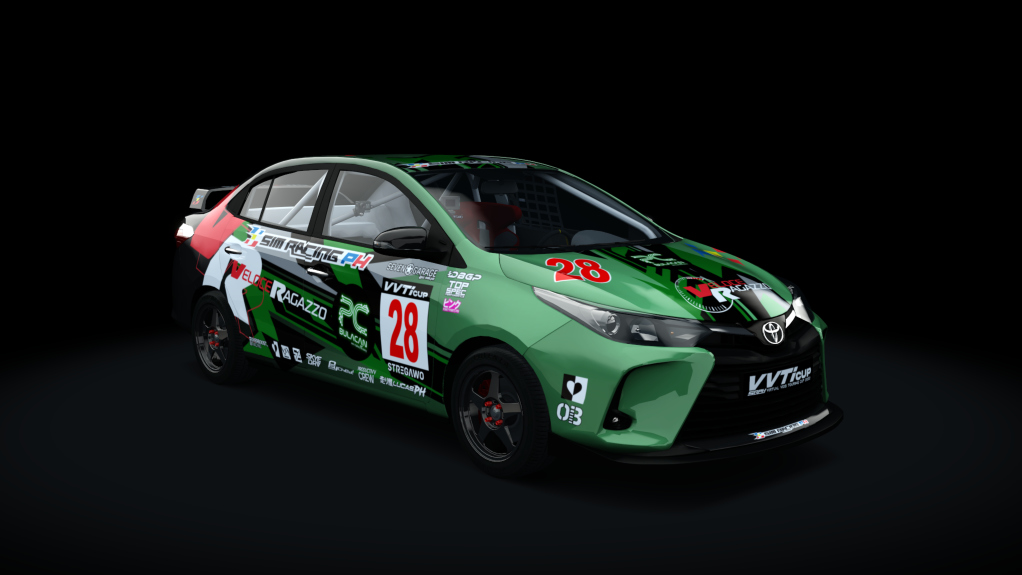Toyota Vios - SRPH VVT-i Cup 2022, skin #28 A. Lapuz