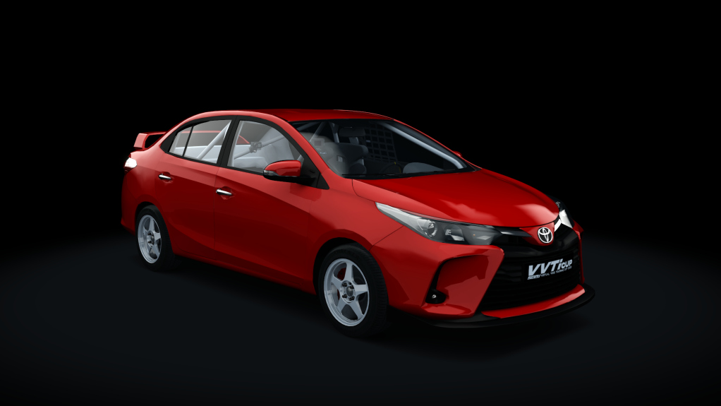 Toyota Vios - SRPH VVT-i Cup 2022, skin 00_passion_red