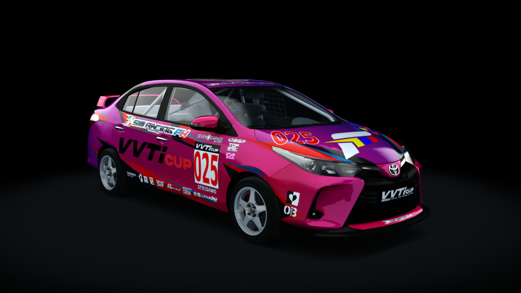 Toyota Vios - SRPH VVT-i Cup 2022, skin FORZA PHILIPPINES VIOS