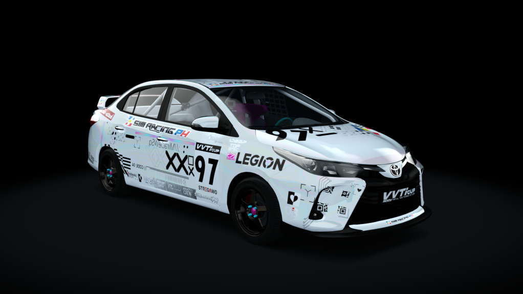Toyota Vios - SRPH VVT-i Cup 2022, skin Max#97hypbst