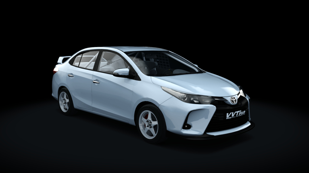 Toyota Vios - SRPH VVT-i Cup 2022, skin Vogue_Silver_Metallic